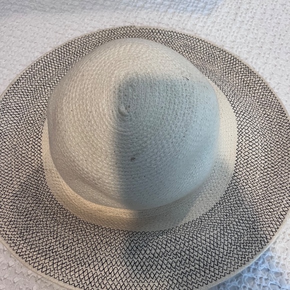 J. Crew White Sun Hat - Picture 2 of 7